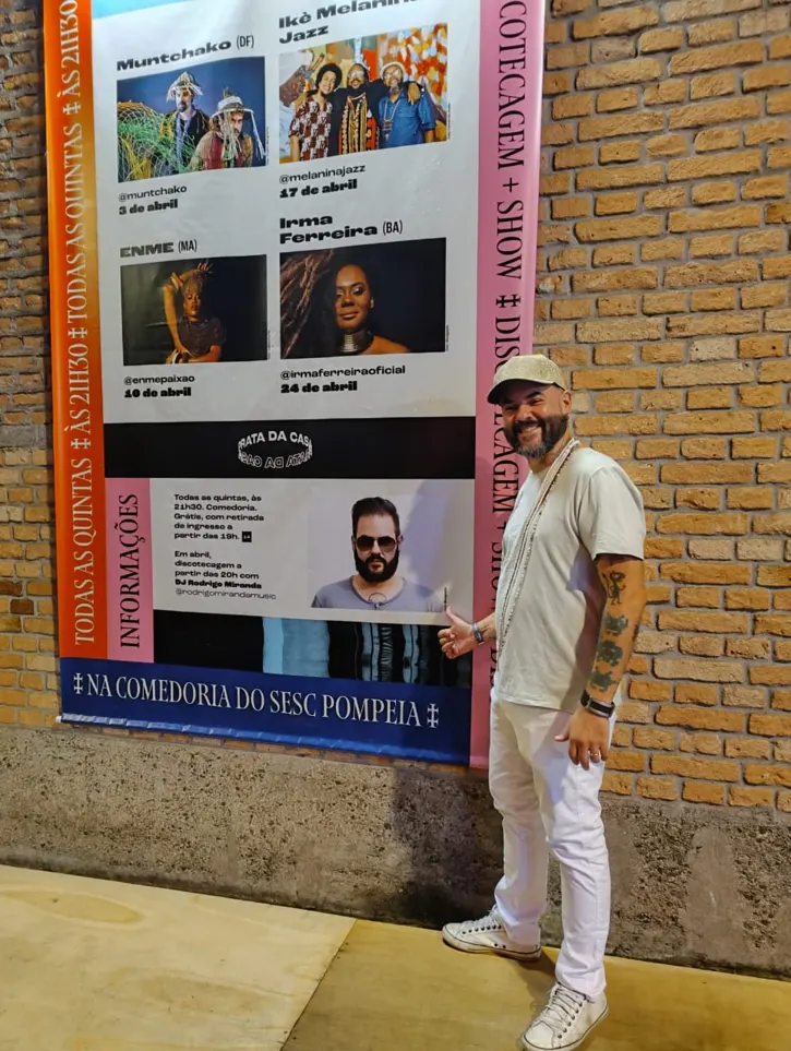 Rodrigo Miranda · Sesc Pompeia